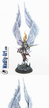 Erzebel, Ascended Sister, Great Seraphim by MadFlyArtStudio