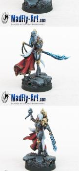 Reyallia, Sanctifier of the First Legion by MadFlyArtStudio