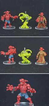 Gob'z'Heroes (Big Red, Radioactiv'Gob, Gob'Tectiv) by Shi Vral