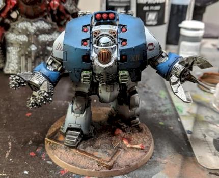 Hugo the Laviathan Dreadnaught by TheReddestButcher