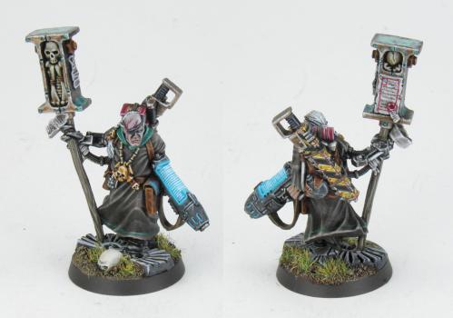 Imperial Missionary with Plasma Gun by RedPyramid