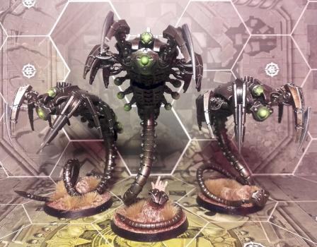 Necron Canoptek Wraiths - Front by Czuprynsky