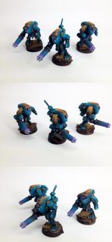 Tau xv25 stealth battlesuit by szulhan.artwork