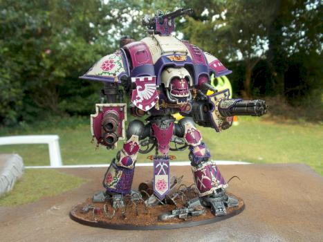 Imperial Knight Crusader by neojarlaxe
