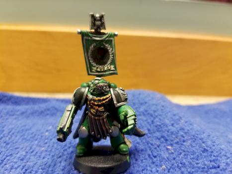 space marine captain, trying some new stuff :D by jesterfoshizzle
