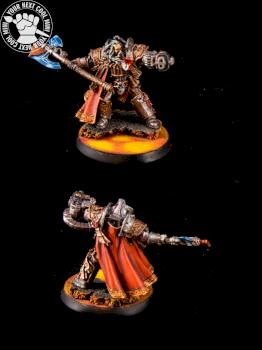 Warhammer 40k, Grey Knight, Grand master in terminator armor by cool-minis.com