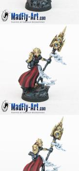 Sol-Sarya, Priestess of the Sun of Thorns by MadFlyArtStudio
