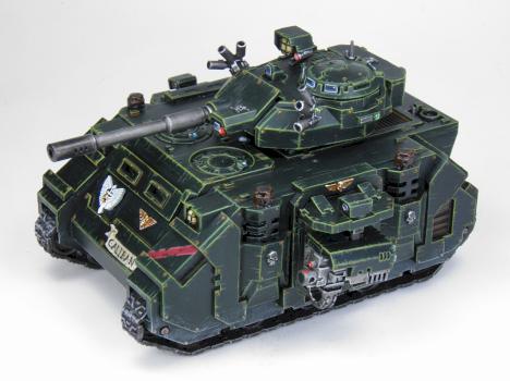 Dark Angels Predator with Reinforced Armour by RedPyramid