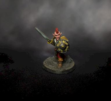 Doorfix, Gnomish Cavalier by Christopher James