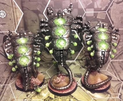 Necron Canoptek Wraiths - Back by Czuprynsky
