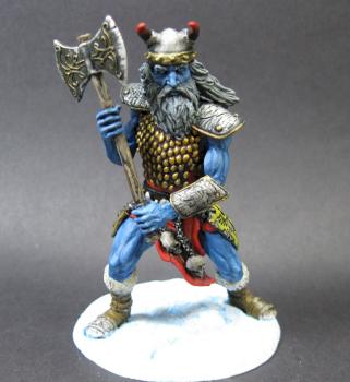 Otherworlds Miniatures Frost Giant by mikecarrero