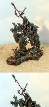 Ash Waste Scout on Mechhoss by WorkingStiff