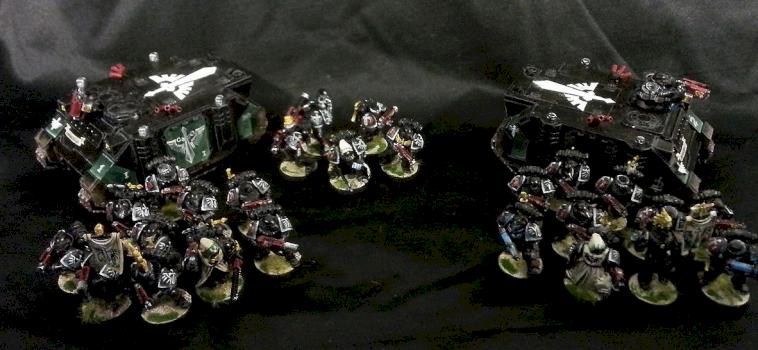 Dark Angels Tac Marines by maximusis1st