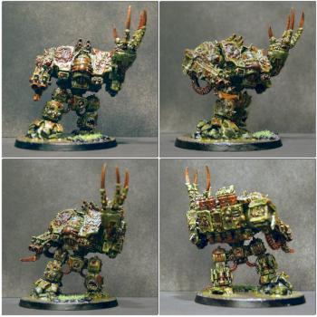 Nurgle helbrute by helkanaro