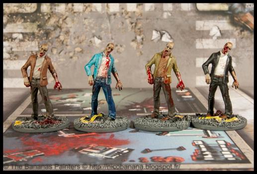 Zombicide walkers by Nicobanana