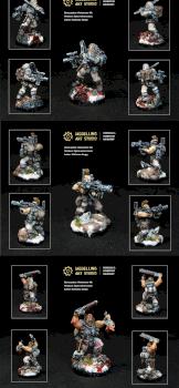 Space wolves scouts by Modelling Art Studio