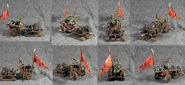 Orcs & Goblins Orc Boar Chariot by Grigory
