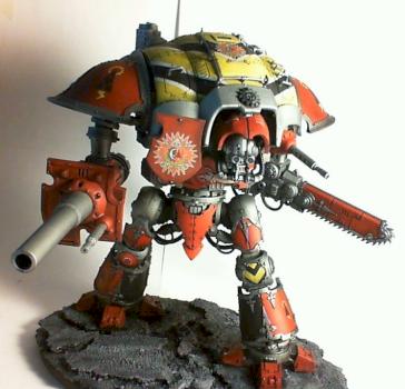 House Raven imperial knight titan by RisenDe4th