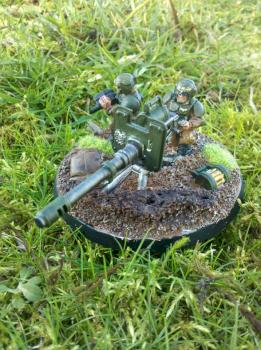 Cadian Heavy Weapons Team by Dethco