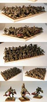 Vampire Counts Ghouls /with mantic conversions by Stanley