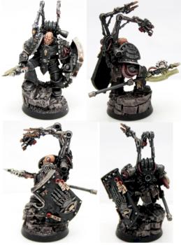 Iron Hands - Captain with Shield Eternal by Melcavuk
