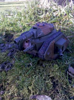 Imperial Guard Le Man Russ Battle Damage by Dethco