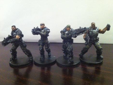 Gears of War Characters by Cardinal_Fang