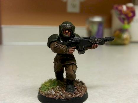 Cadian Guardsman by Dethco