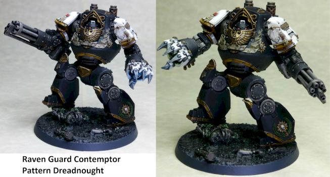 Raven Guard Contemptor by Silicon_Assassin