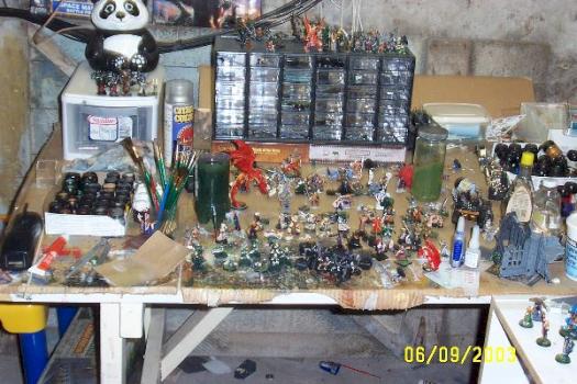 my painting table by cpd