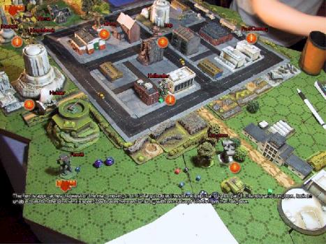 Battletech Terrain Battle. by inrepose