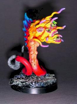 Firewyrm, Chaos Spawn of Tzeentch by vikotnik