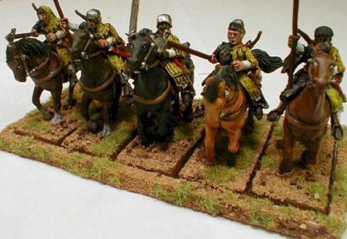 Mounted Squires by Xtapl