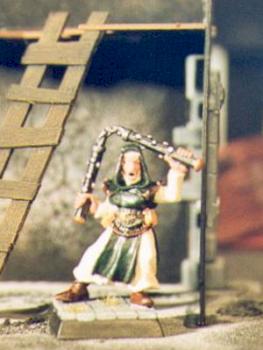 Sister Of Sigmar With Flail by Alhazred