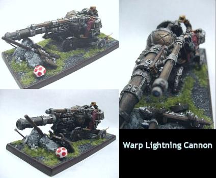 Skaven Warp Lightning Cannon by shadey