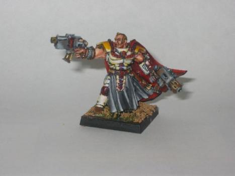 Daemonhunter Lord with two pistols by grendelzero
