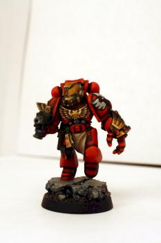 Blood Angel Veteran w/Power Fist by FatboyTheHungry