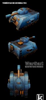 Vehículo de Guerra T01 by warsait