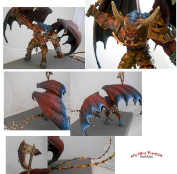 ForgeWorld Bloodthirster by myhirepurpose