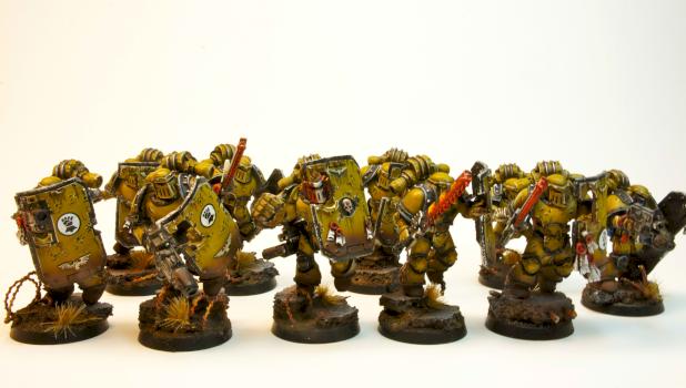 imperial fists assualt squad by TheGreek