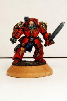 Blood Angel Terminator w/2Power Fists by FatboyTheHungry
