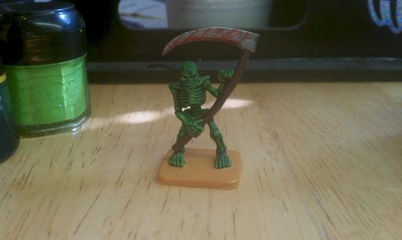 Green Skeleton by madstan