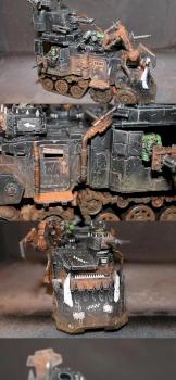 Ork Battlewagon by Kilvo666
