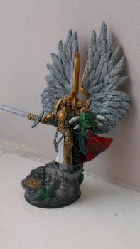 Winged archangel by jaybaz