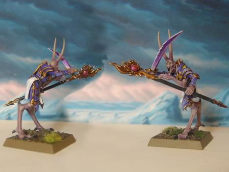 chaos tzeentch sorcerer by andreasch