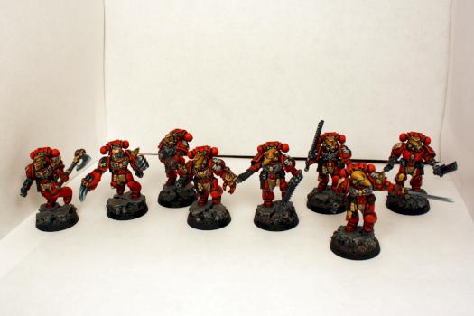 Blood Angel Honor Guard / Veteran Assault Squad by FatboyTheHungry
