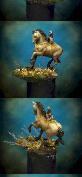 Pocahontas on Mustang ... by jarhead