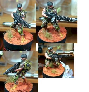 Para-commando HMG by erandorn