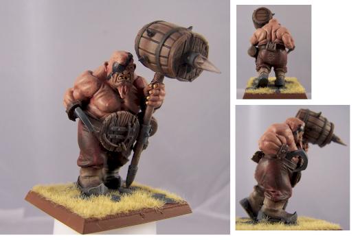 Mordheim Reikland-Themed Ogre Mercenary by Dutch Mogul