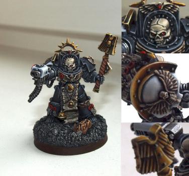 Terminator chaplain by Fufein